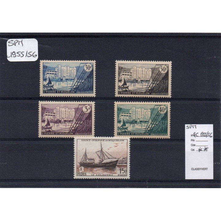 Saint-Pierre et Miquelon - Annee Complete 1955-56