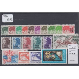 Saint-Pierre et Miquelon - Annee Complete 1986