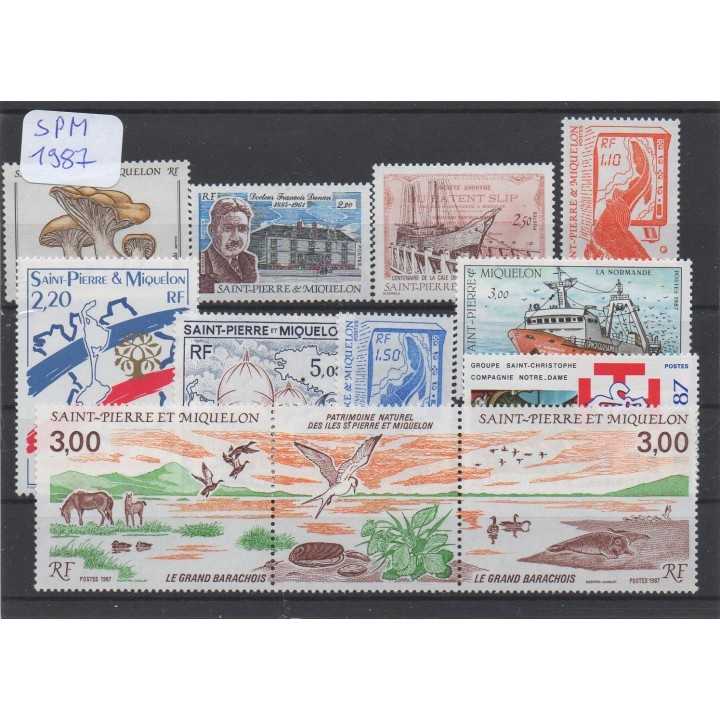 Saint-Pierre et Miquelon - Annee Complete 1987