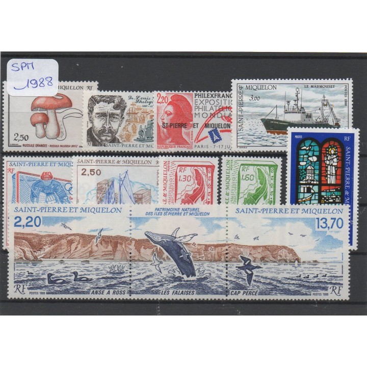 Saint-Pierre et Miquelon - Annee Complete 1988