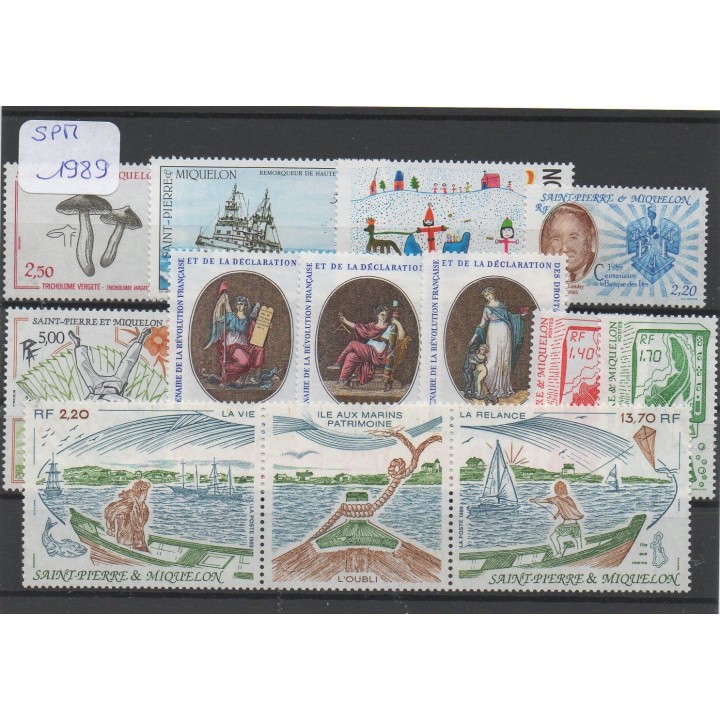 Saint-Pierre et Miquelon - Annee Complete 1989