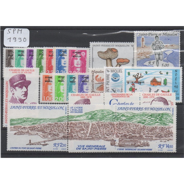 Saint-Pierre et Miquelon - Annee Complete 1990