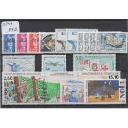 Saint-Pierre et Miquelon - Annee Complete 1992
