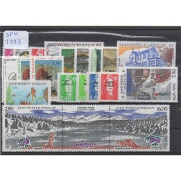 Saint-Pierre et Miquelon - Annee Complete 1993