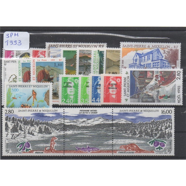 Saint-Pierre et Miquelon - Annee Complete 1993