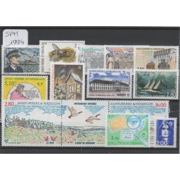 Saint-Pierre et Miquelon - Annee Complete 1994
