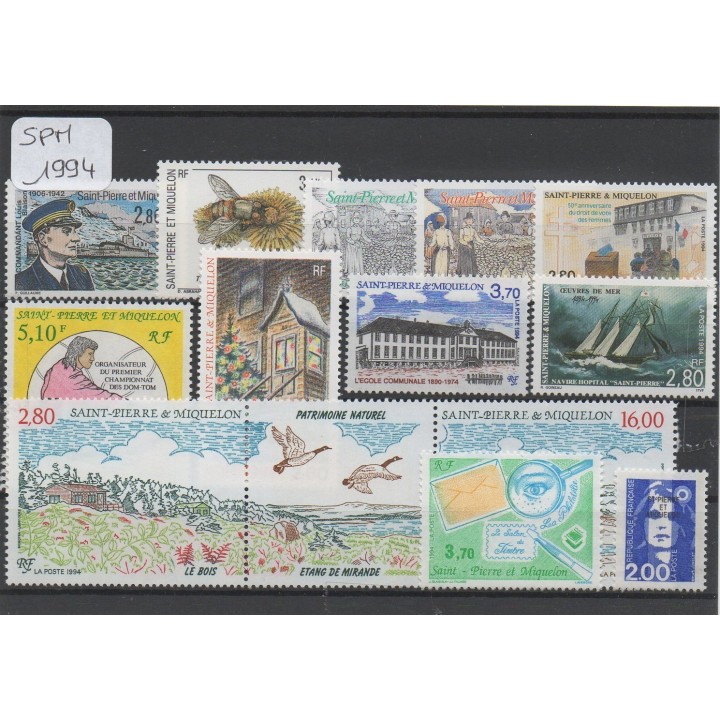 Saint-Pierre et Miquelon - Annee Complete 1994