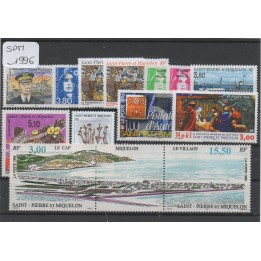 Saint-Pierre et Miquelon - Annee Complete 1996