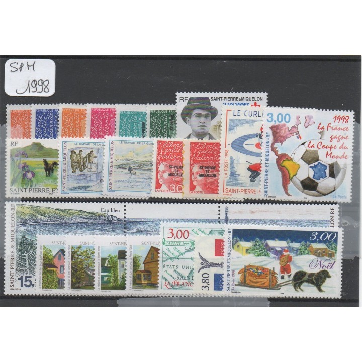 Saint-Pierre et Miquelon - Annee Complete 1998
