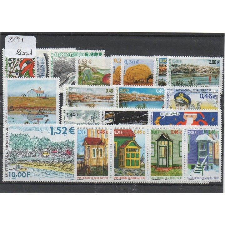 Saint-Pierre et Miquelon - Annee Complete 2001
