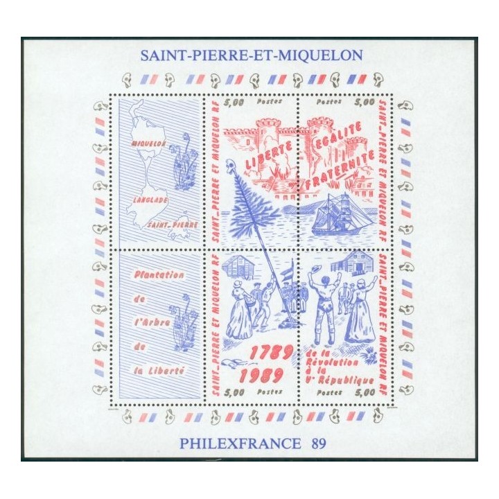 Saint-Pierre et Miquelon - Bloc Feuillet 03