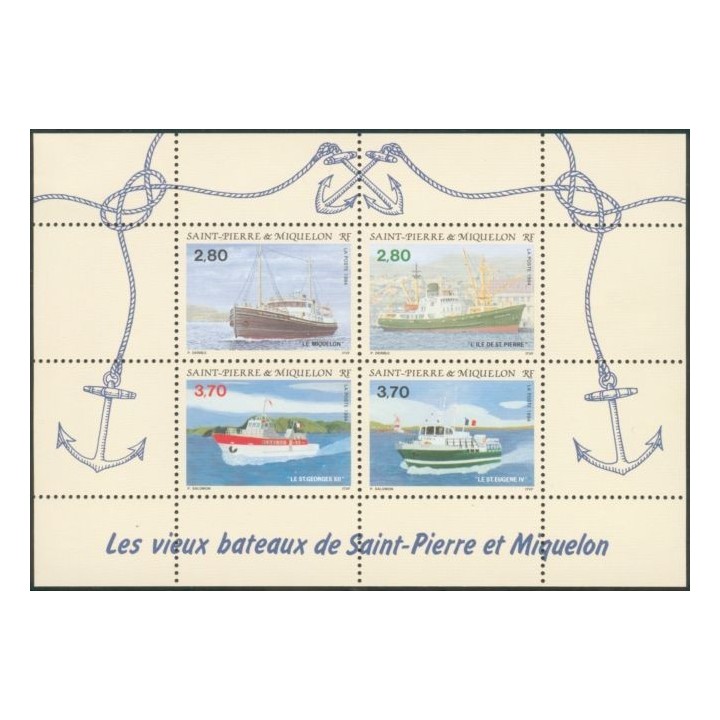 Saint-Pierre et Miquelon - Bloc Feuillet 04