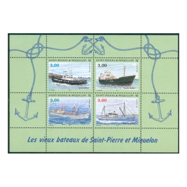 Saint-Pierre et Miquelon - Bloc Feuillet 05