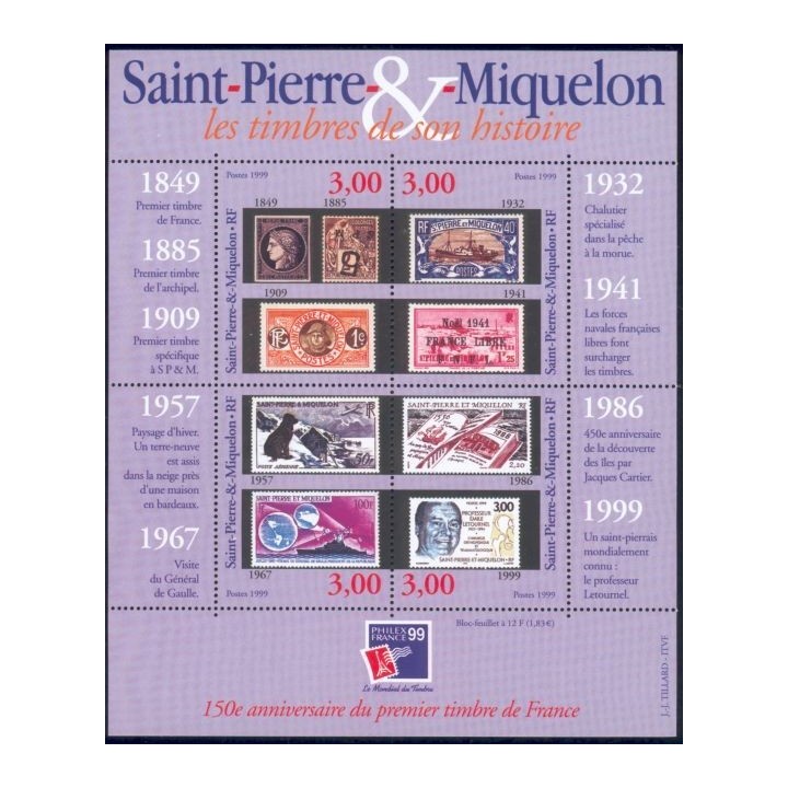 Saint-Pierre et Miquelon - Bloc Feuillet 06