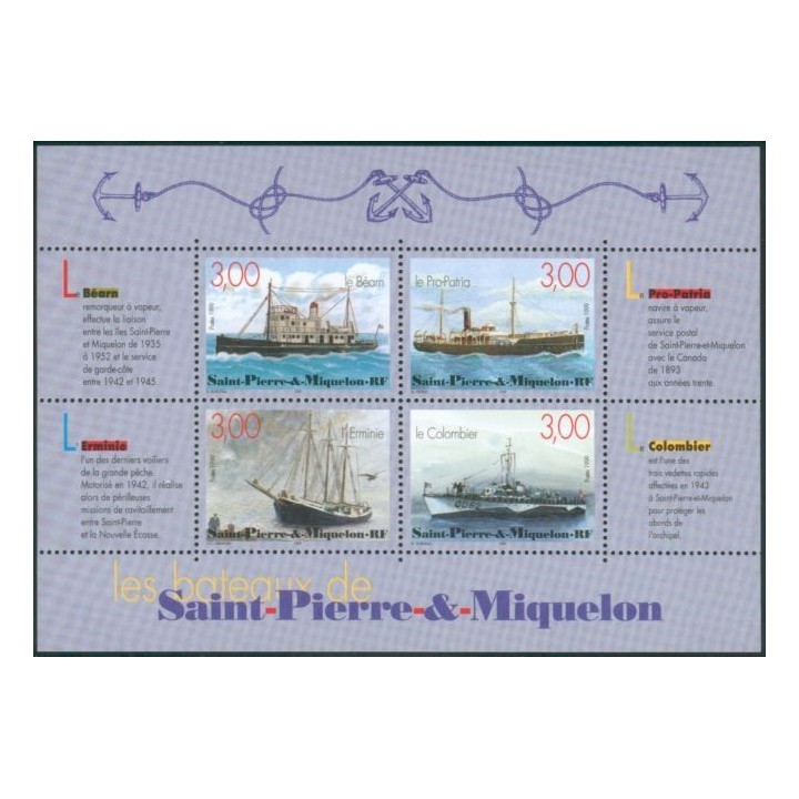 Saint-Pierre et Miquelon - Bloc Feuillet 07