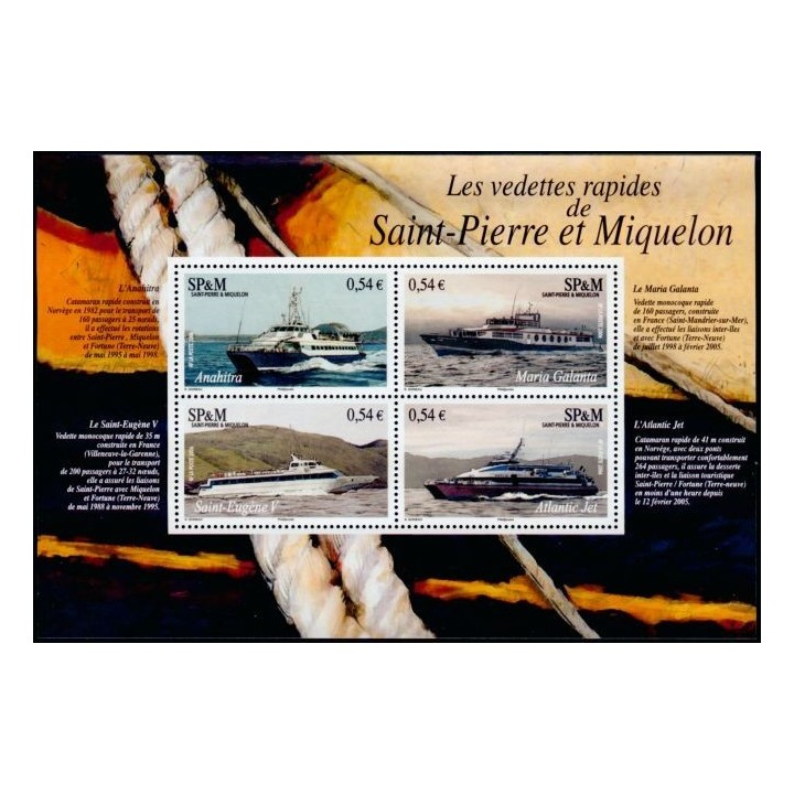 Saint-Pierre et Miquelon - Bloc Feuillet 11