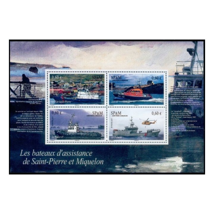 Saint-Pierre et Miquelon - Bloc Feuillet 17
