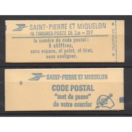 Saint-Pierre et Miquelon - Carnet 464a