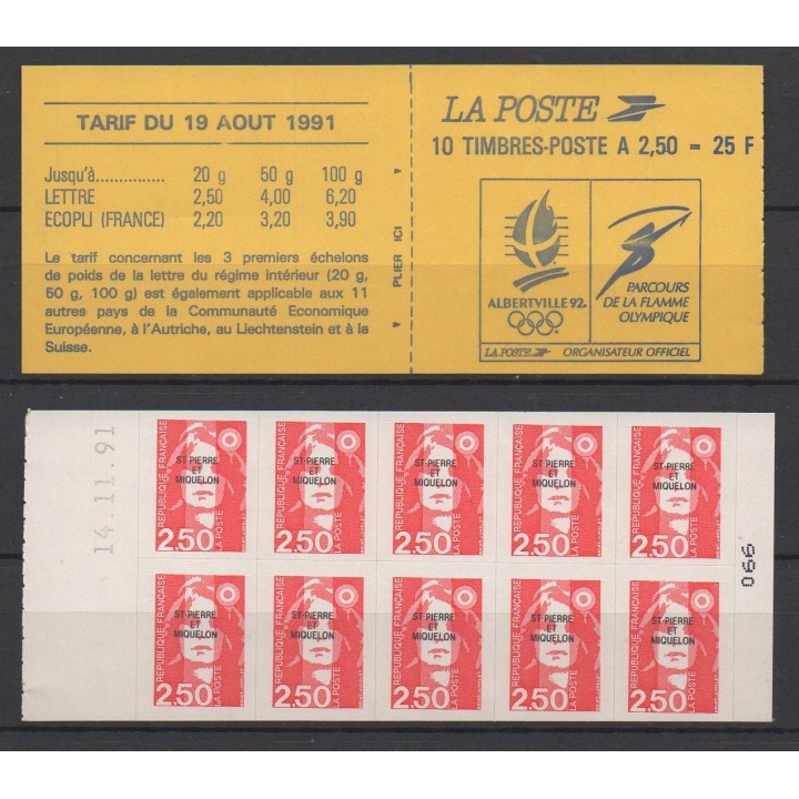 Saint-Pierre et Miquelon - Carnet 557