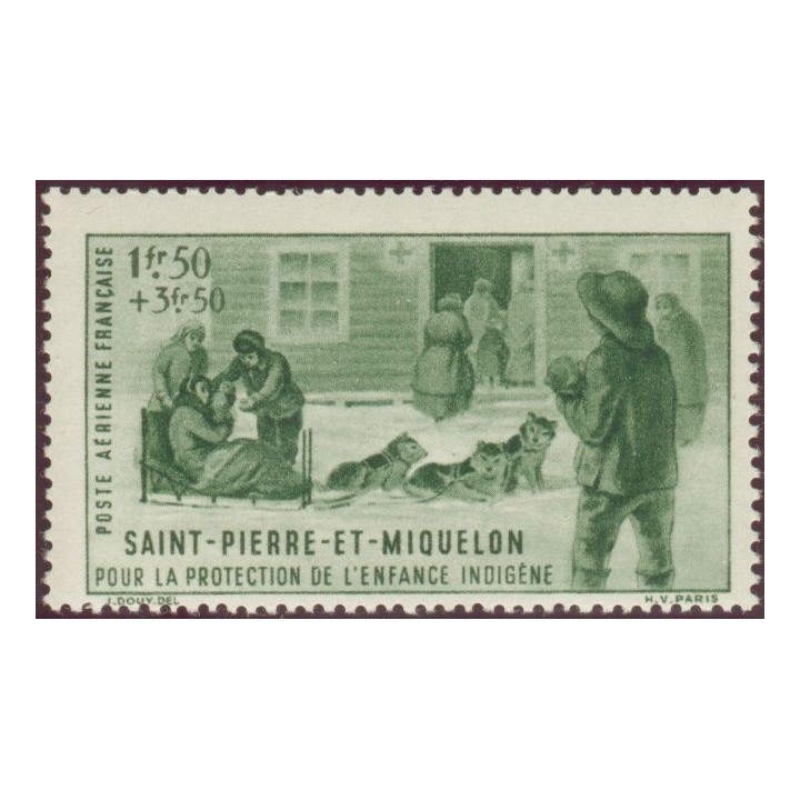 Saint-Pierre et Miquelon - Poste Aérienne 001