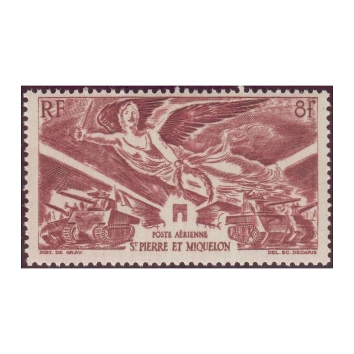 Saint-Pierre et Miquelon - Poste Aérienne 011