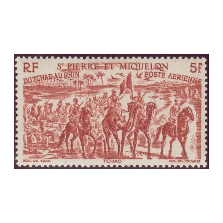 Saint-Pierre et Miquelon - Poste Aérienne 012