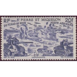 Saint-Pierre et Miquelon - Poste Aérienne 015