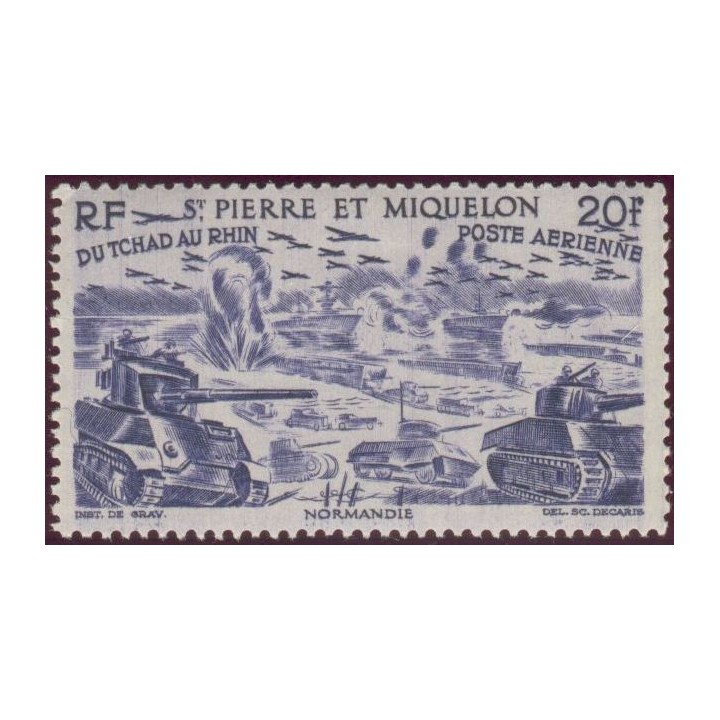 Saint-Pierre et Miquelon - Poste Aérienne 015