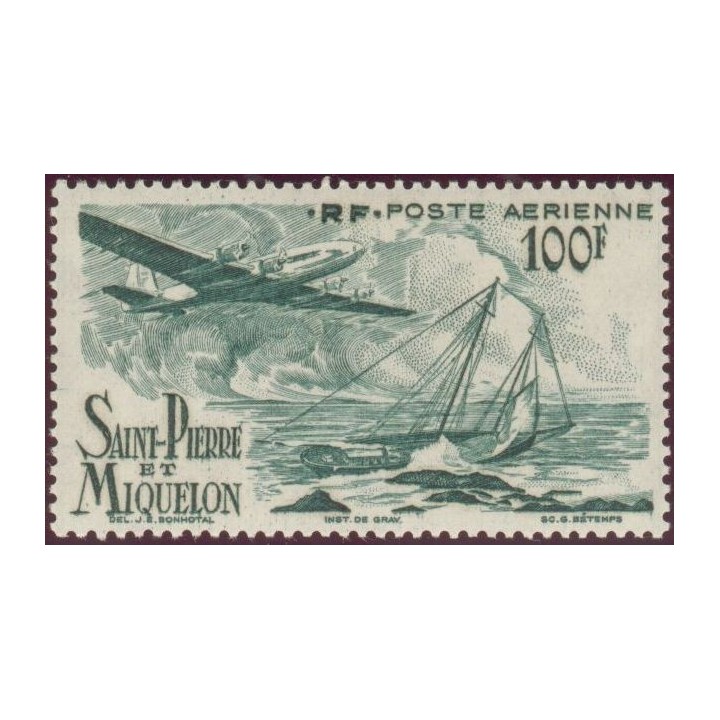 Saint-Pierre et Miquelon - Poste Aérienne 019