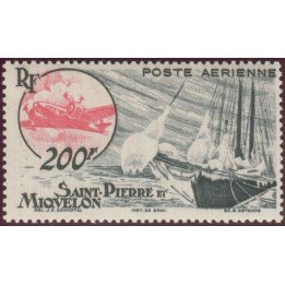 Saint-Pierre et Miquelon - Poste Aérienne 020