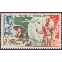 Saint-Pierre et Miquelon - Poste Aérienne 021