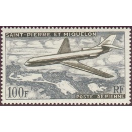 Saint-Pierre et Miquelon - Poste Aérienne 025