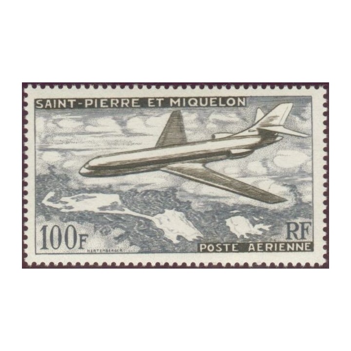 Saint-Pierre et Miquelon - Poste Aérienne 025