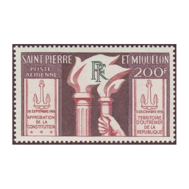Saint-Pierre et Miquelon - Poste Aérienne 026