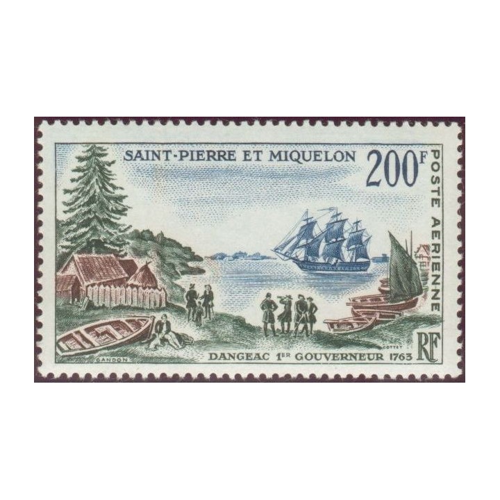 Saint-Pierre et Miquelon - Poste Aérienne 030