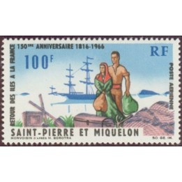 Saint-Pierre et Miquelon - Poste Aérienne 036