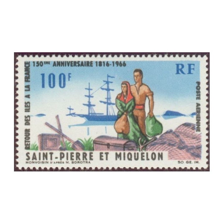 Saint-Pierre et Miquelon - Poste Aérienne 036