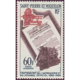 Saint-Pierre et Miquelon - Poste Aérienne 037