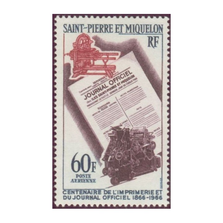 Saint-Pierre et Miquelon - Poste Aérienne 037
