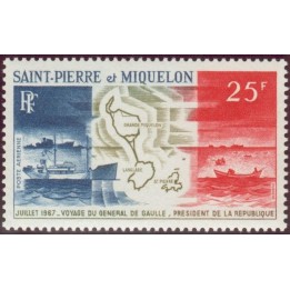 Saint-Pierre et Miquelon - Poste Aérienne 038