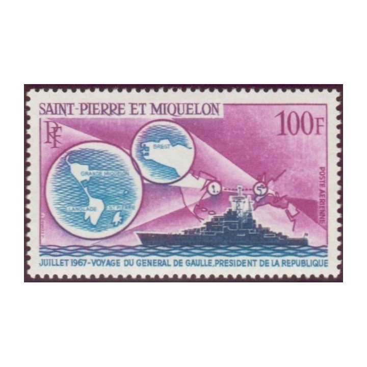 Saint-Pierre et Miquelon - Poste Aérienne 039