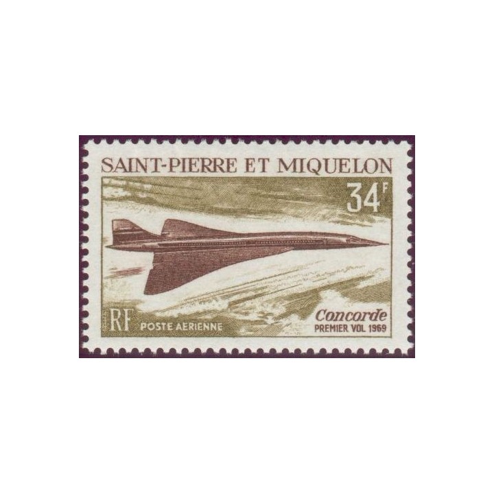 Saint-Pierre et Miquelon - Poste Aérienne 043