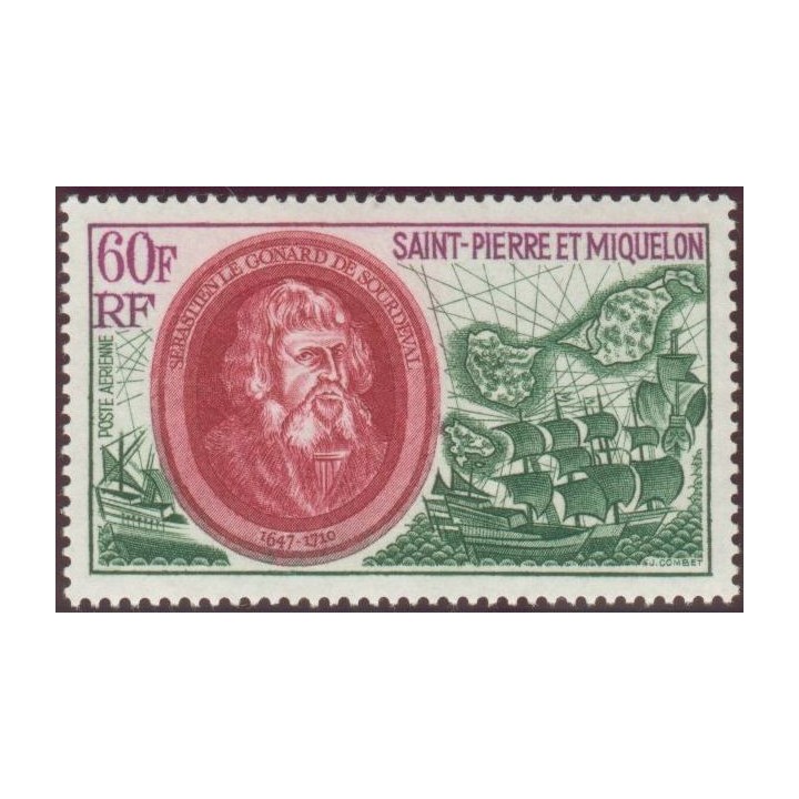 Saint-Pierre et Miquelon - Poste Aérienne 052