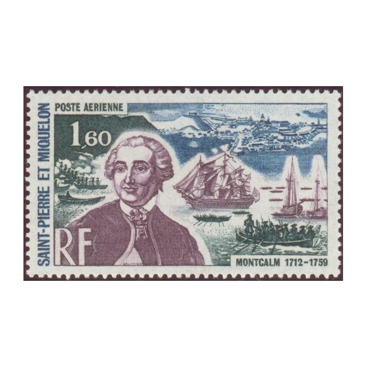 Saint-Pierre et Miquelon - Poste Aérienne 054