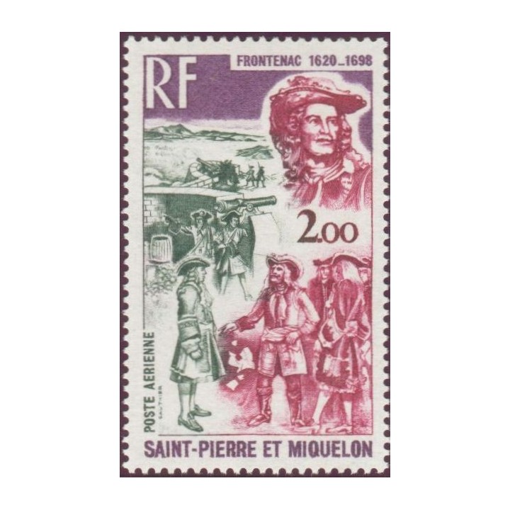 Saint-Pierre et Miquelon - Poste Aérienne 055