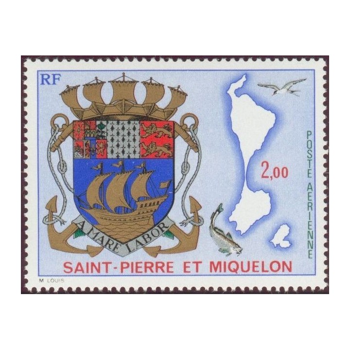 Saint-Pierre et Miquelon - Poste Aérienne 058