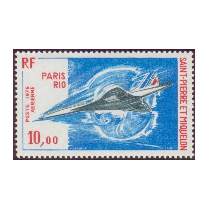 Saint-Pierre et Miquelon - Poste Aérienne 062