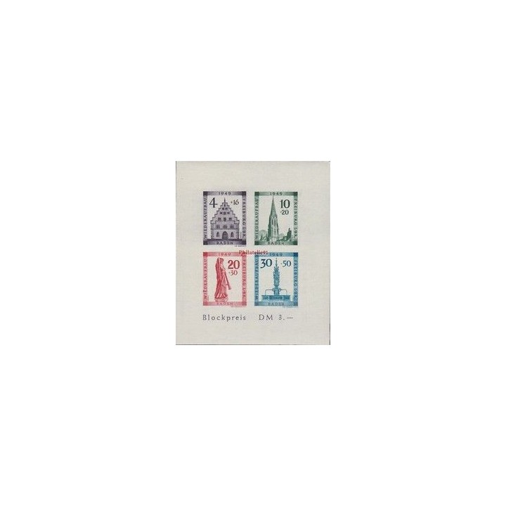 Bade - Bloc Feuillet 2B