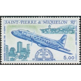 Saint-Pierre et Miquelon - Poste Aérienne 064