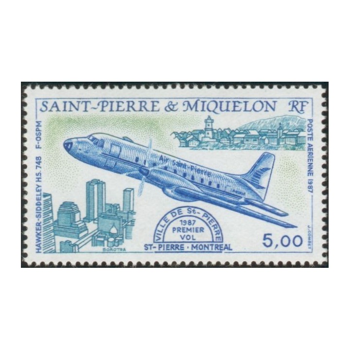 Saint-Pierre et Miquelon - Poste Aérienne 064